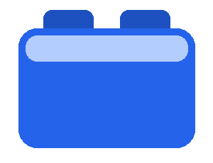 Blue brick